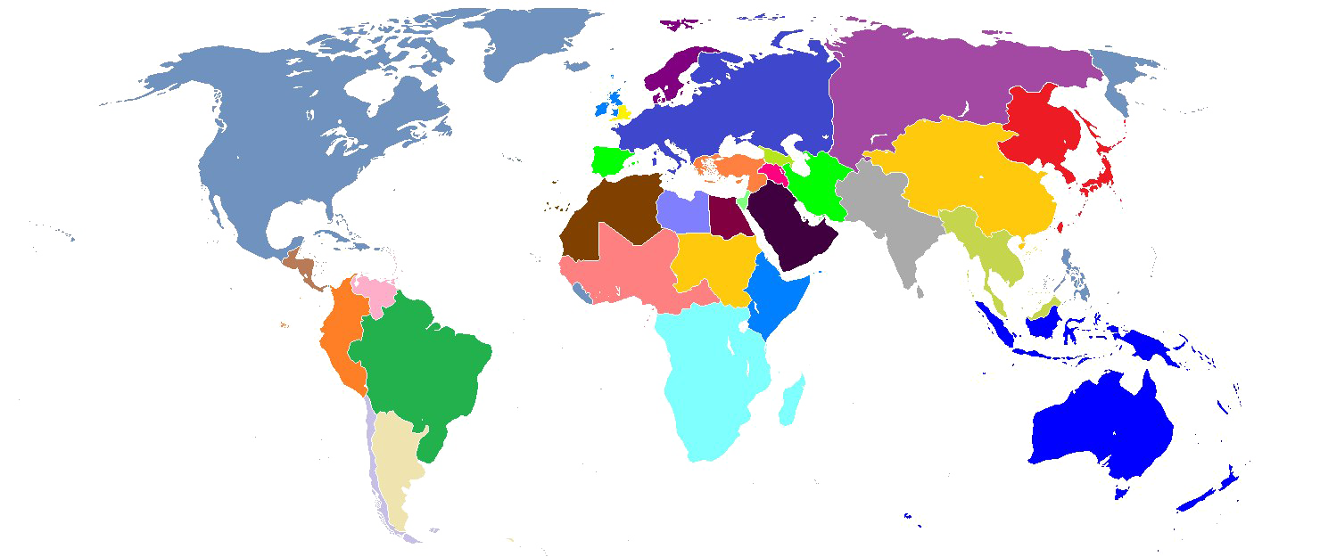 Detail Png World Map Nomer 42