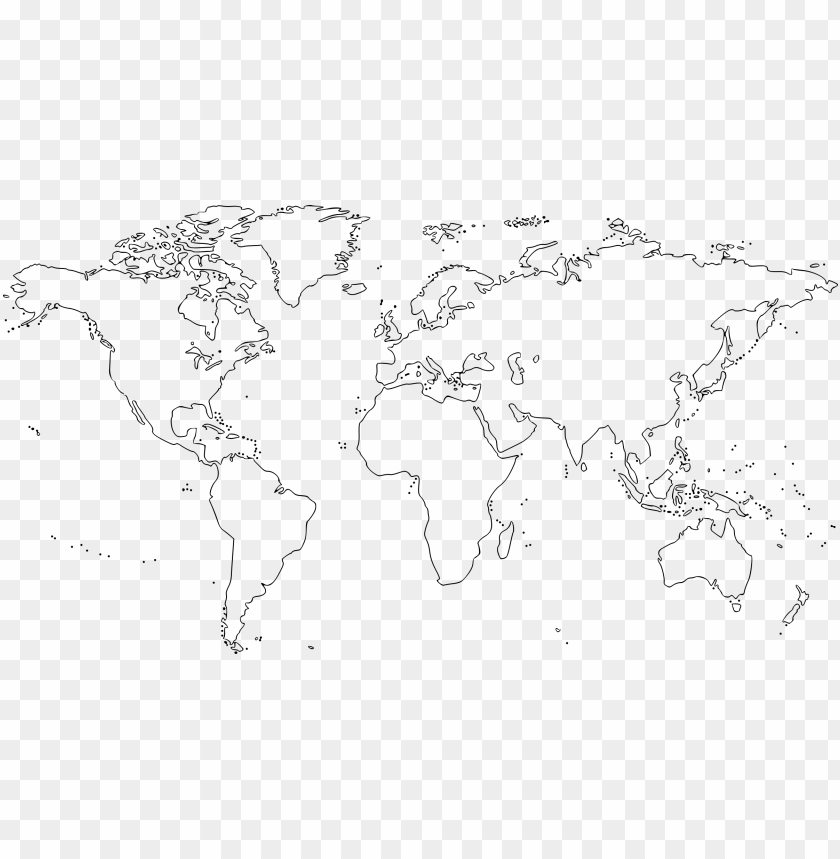 Detail Png World Map Nomer 46