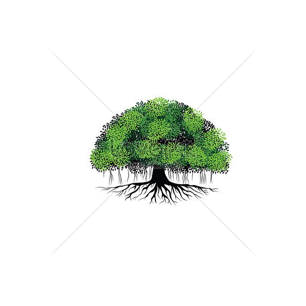 Detail Pohon Beringin Vector Png Nomer 11