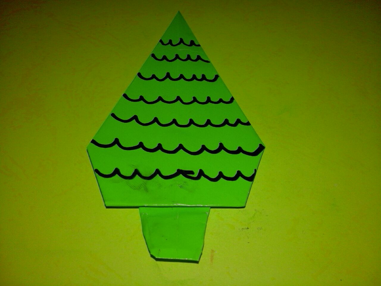 Detail Pohon Dari Kertas Origami Nomer 10