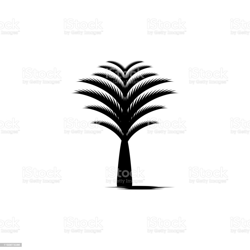 Detail Pohon Kurma Vector Nomer 24
