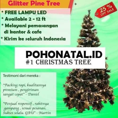 Detail Pohon Natal 4 Meter Nomer 21