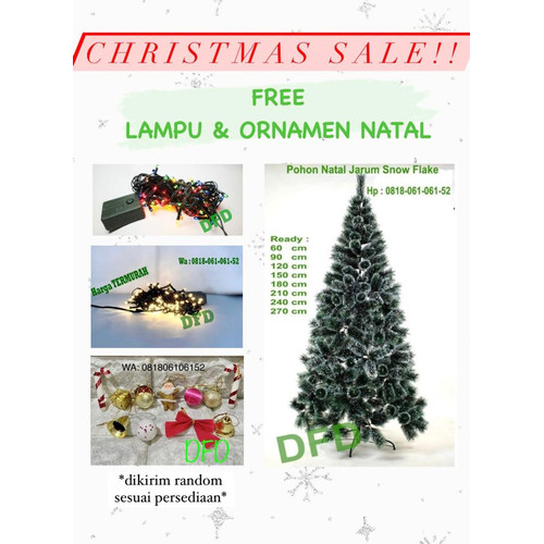 Detail Pohon Natal 4 Meter Nomer 33