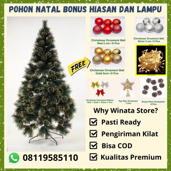 Detail Pohon Natal 4 Meter Nomer 46