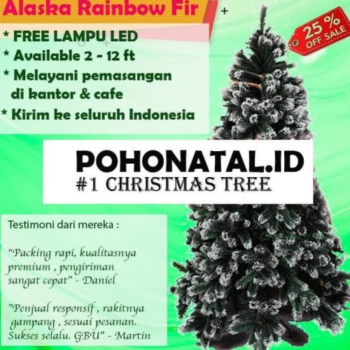 Detail Pohon Natal 4 Meter Nomer 50