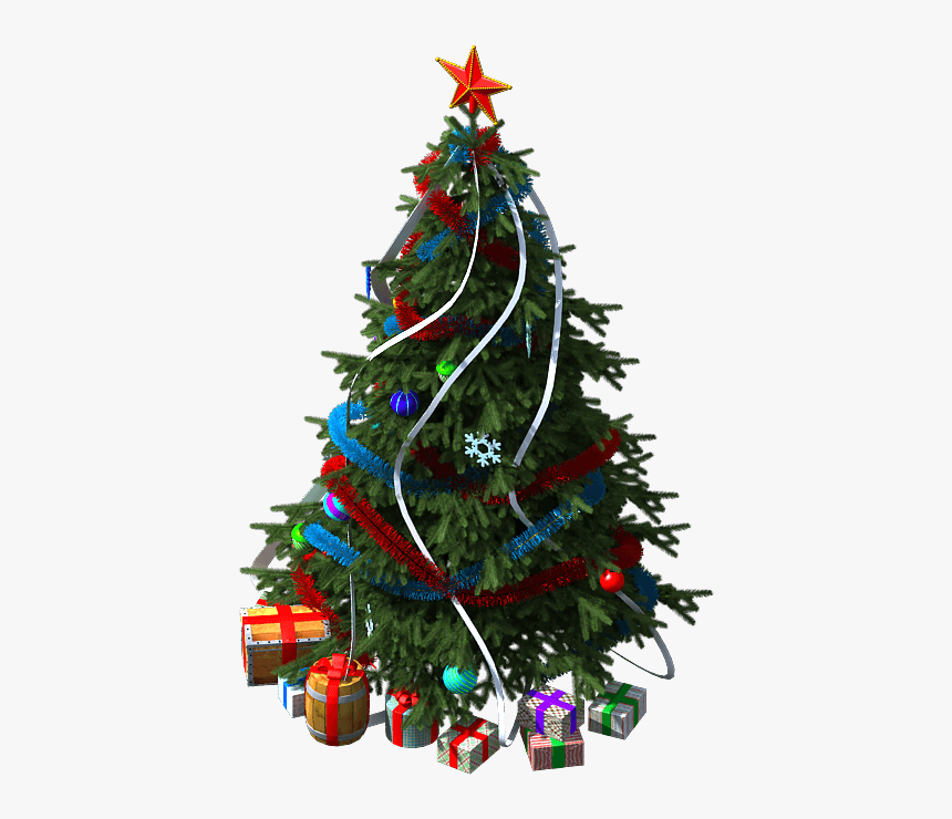 Detail Pohon Natal Vector Nomer 7