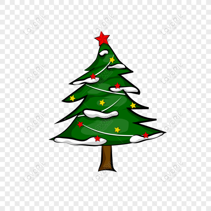 Detail Pohon Natal Vector Nomer 23