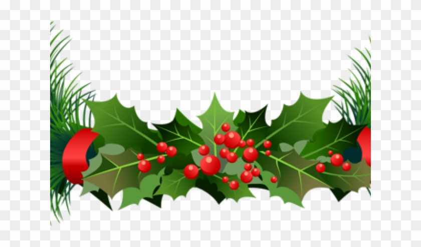 Detail Poinsettia Garland Clip Art Nomer 49