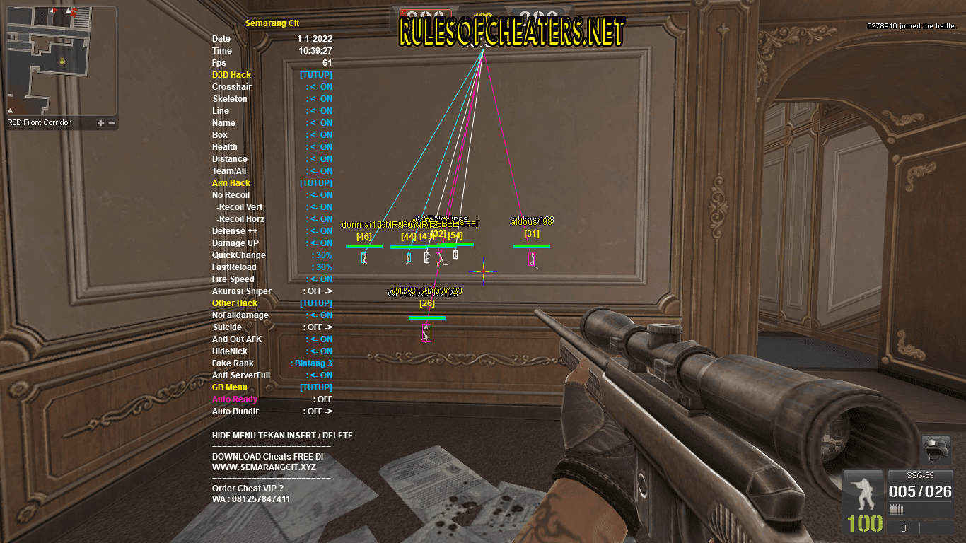 Detail Point Blank Mobile Mod Nomer 45