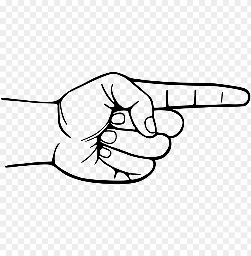 Detail Point Finger Png Nomer 42