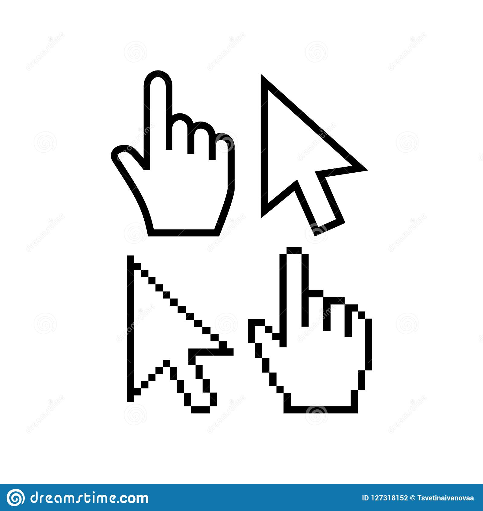 Detail Pointer Cursor Nomer 29