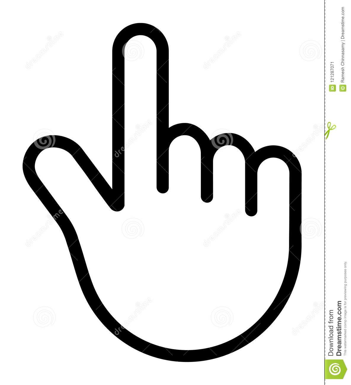 Detail Pointer Cursor Nomer 8