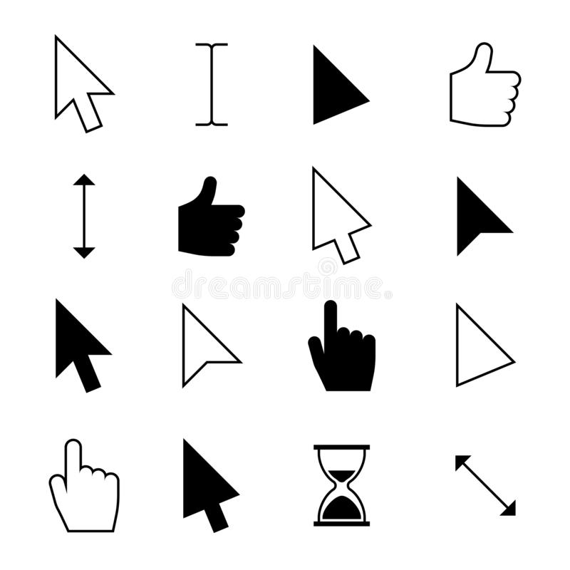 Detail Pointer Mouse Cursor Nomer 42