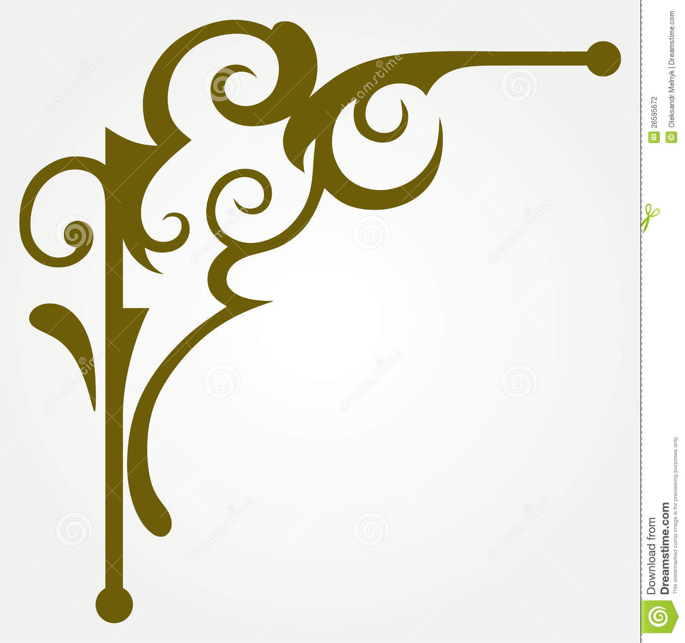 Detail Pojok Vector Nomer 13