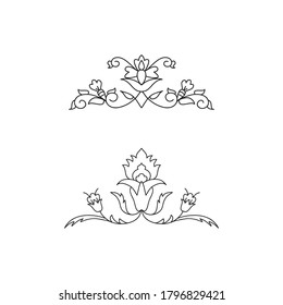 Detail Pojok Vector Nomer 23
