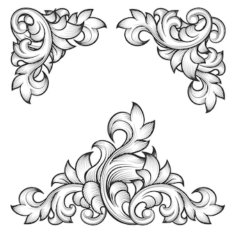 Detail Pojok Vector Nomer 42
