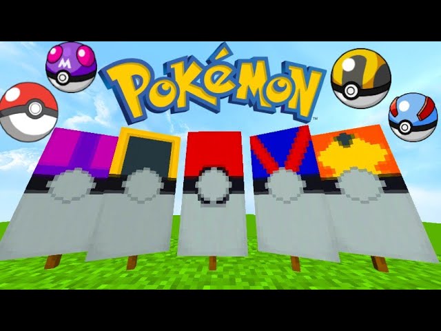 Detail Pokeball Banner Minecraft Nomer 15