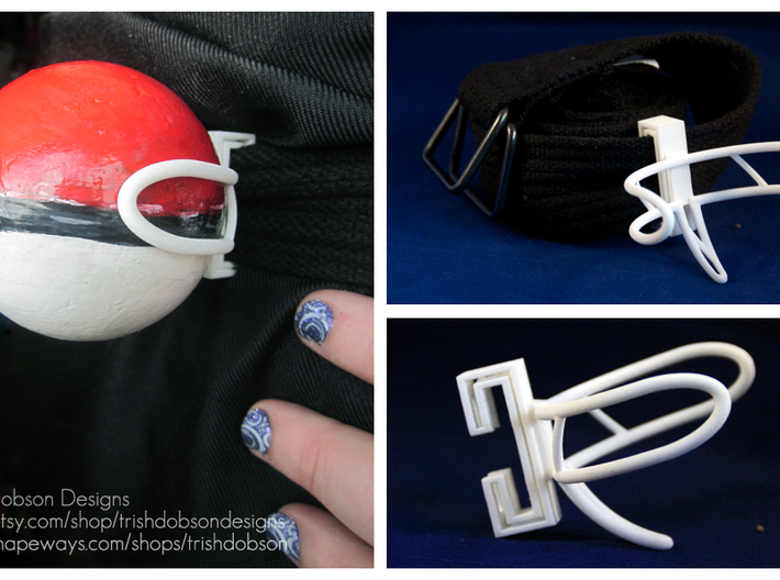 Detail Pokeball Belt Clip Nomer 23