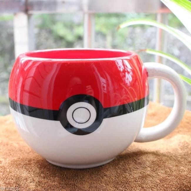 Detail Pokeball Coffee Mug Nomer 6