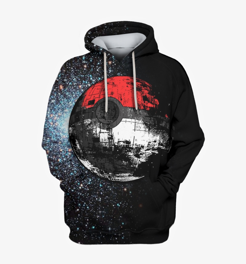 Detail Pokeball Death Star Shirt Nomer 11