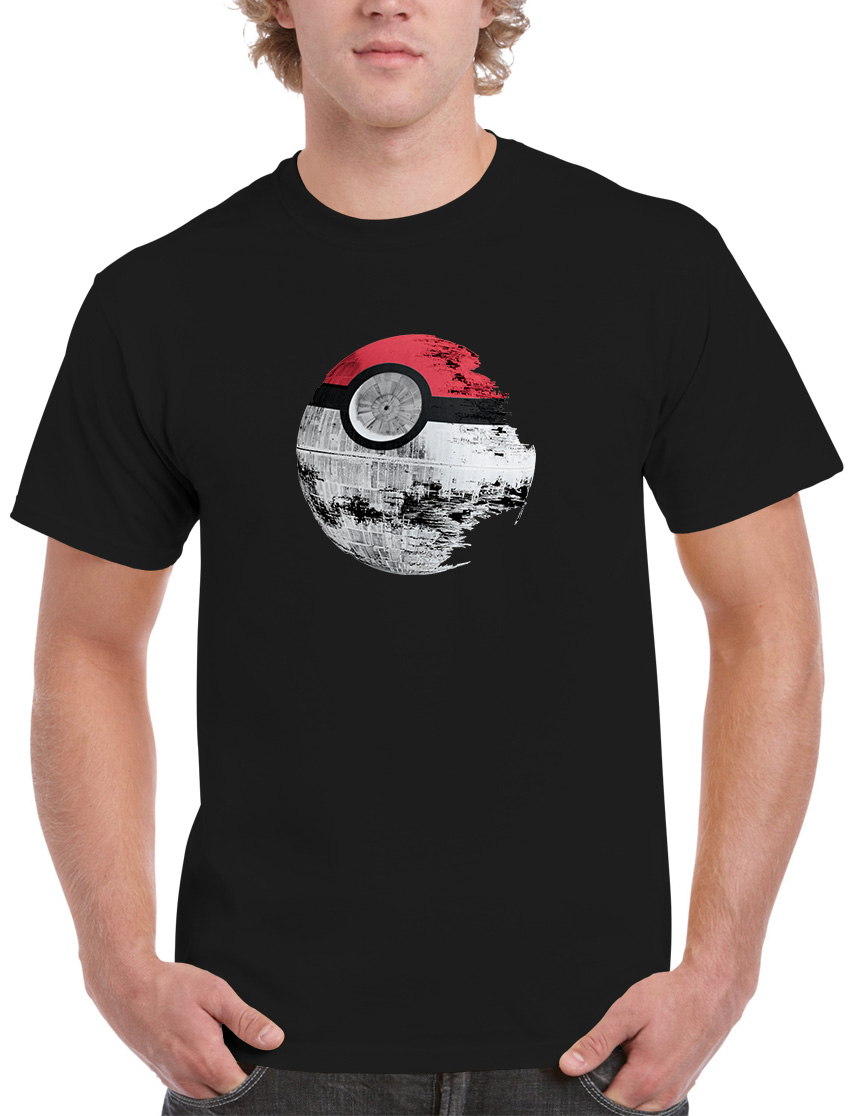 Detail Pokeball Death Star Shirt Nomer 14