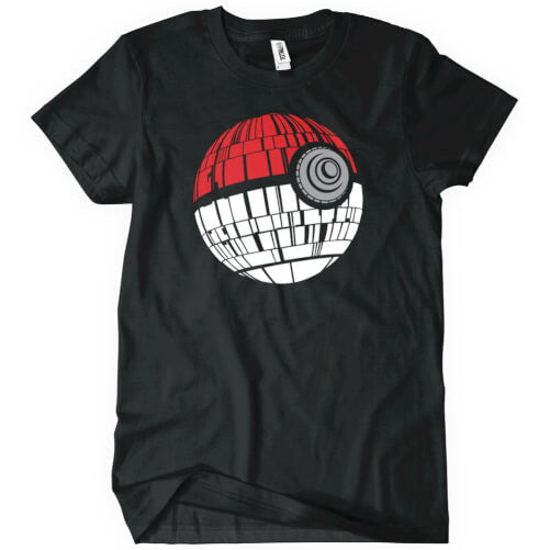 Detail Pokeball Death Star Shirt Nomer 19