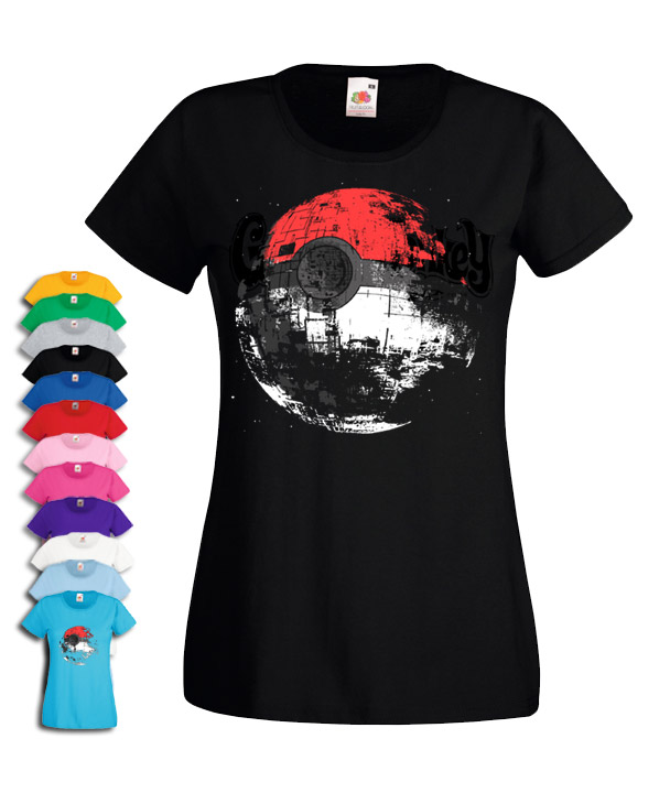 Detail Pokeball Death Star Shirt Nomer 22