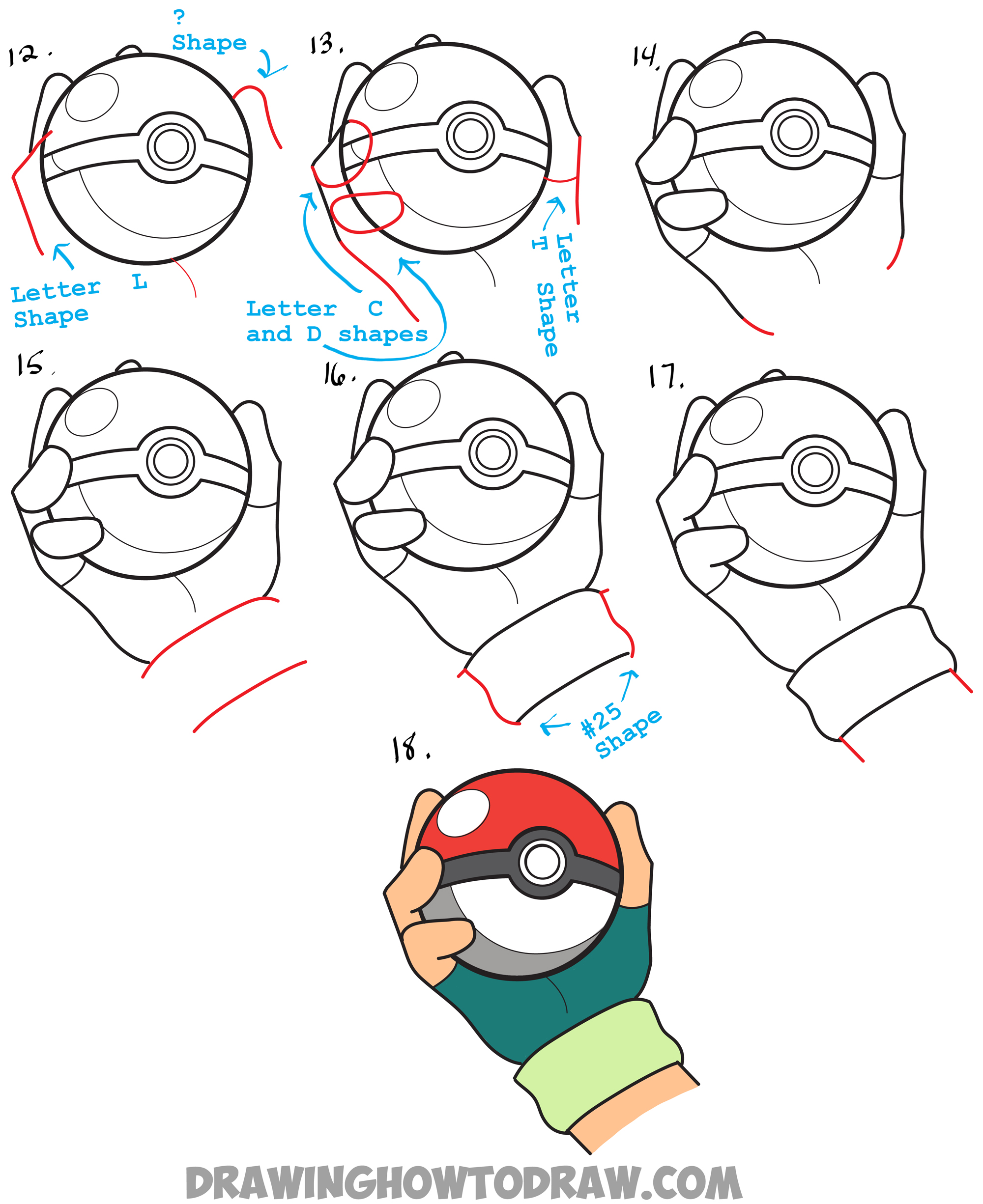 Detail Pokeball Drawings Nomer 46