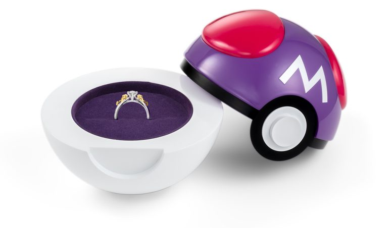 Detail Pokeball Wedding Ring Box Nomer 11