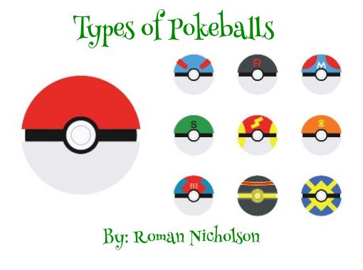 Detail Pokemon Ball Types Nomer 46