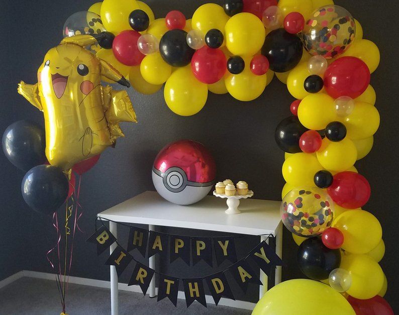 Detail Pokemon Balloon Garland Nomer 6