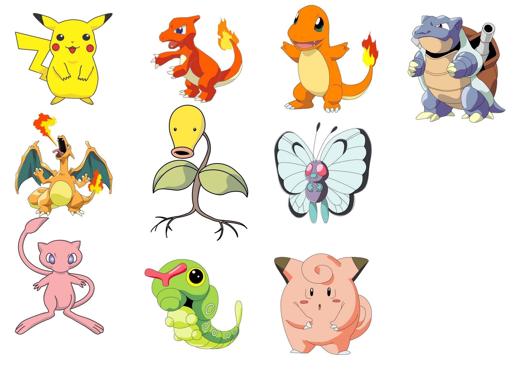 Detail Pokemon Characters With Picture Nomer 6