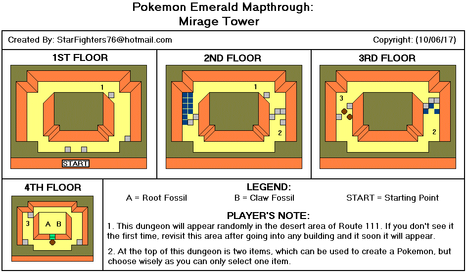 Detail Pokemon Emerald Sand Tower Nomer 6