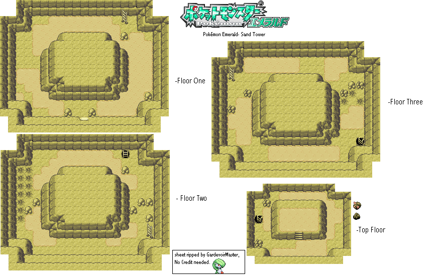 Detail Pokemon Emerald Sand Tower Nomer 7