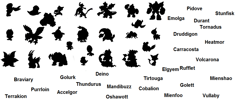 Detail Pokemon Go Silhouettes Gen 2 Nomer 36