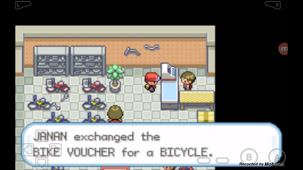 Detail Pokemon Leaf Green Bike Nomer 4