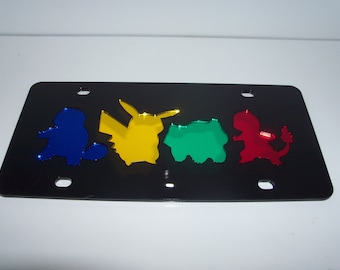 Detail Pokemon License Plate Frame Nomer 27