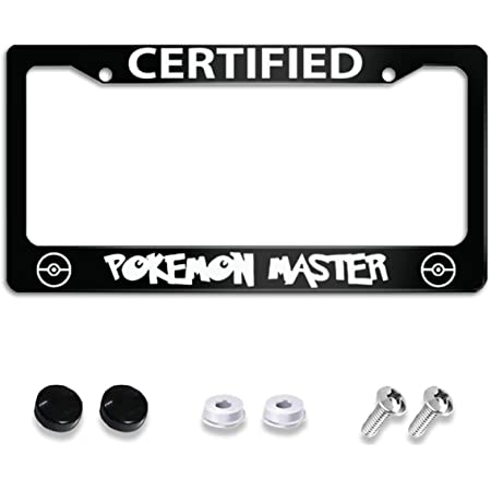 Detail Pokemon License Plate Frame Nomer 46