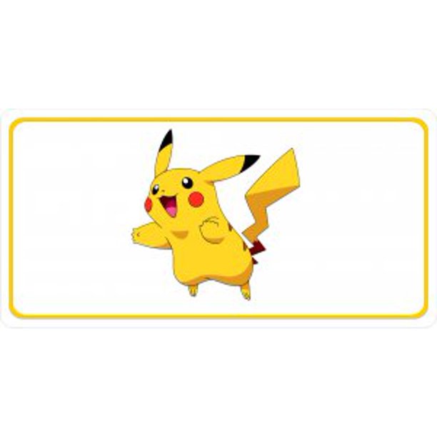 Detail Pokemon License Plate Frame Nomer 55