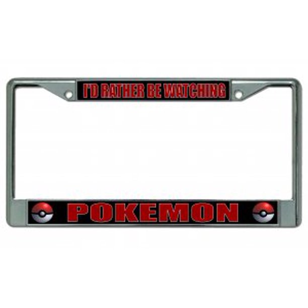 Detail Pokemon License Plate Frame Nomer 6