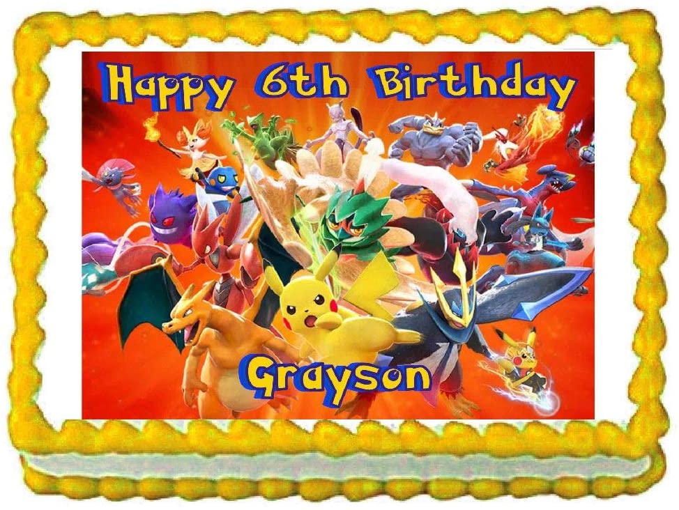 Detail Pokemon Photo Cake Images Nomer 21