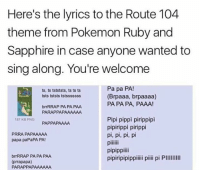 Detail Pokemon Sapphire Route 104 Nomer 35