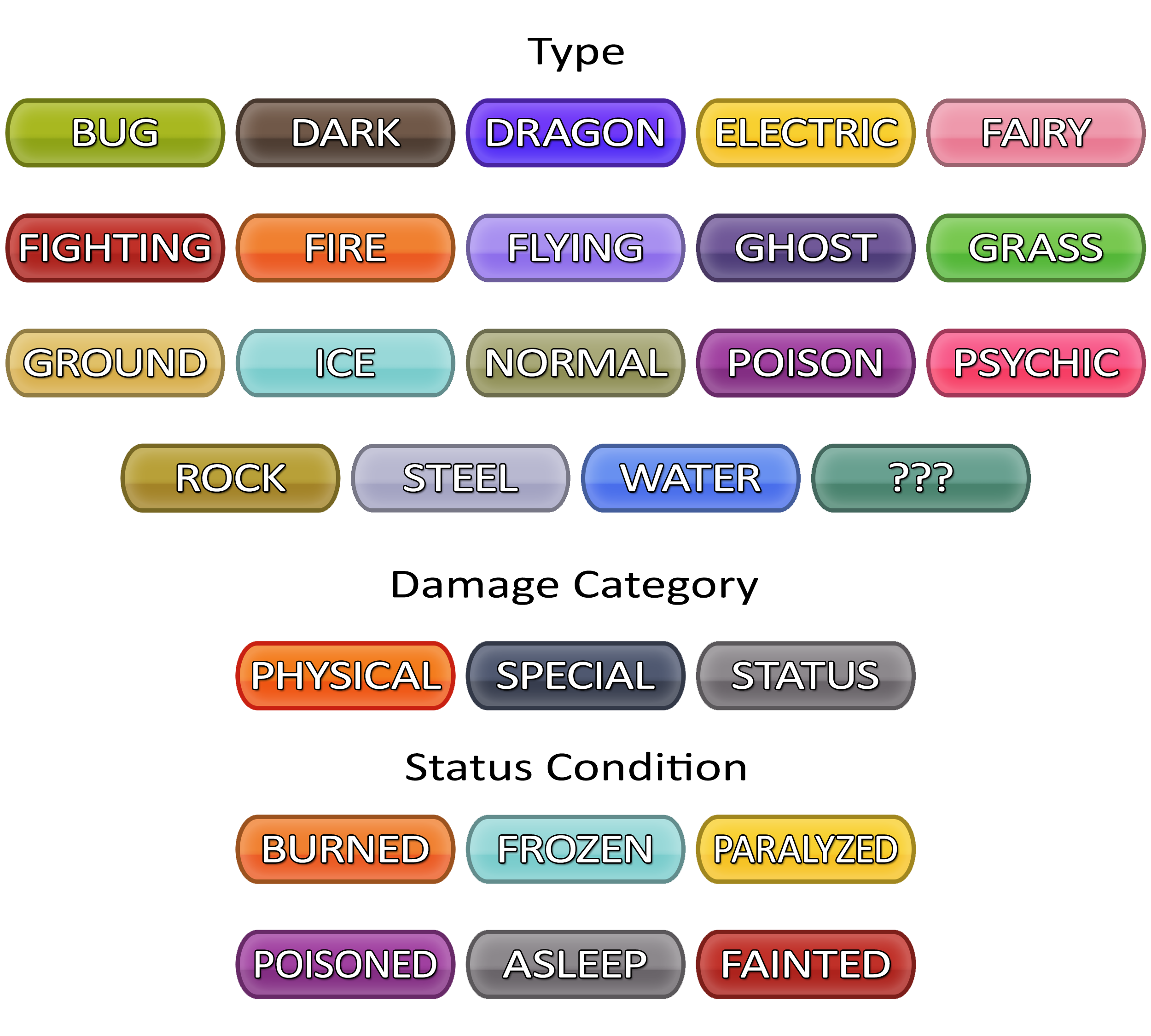 Detail Pokemon Types Png Nomer 24