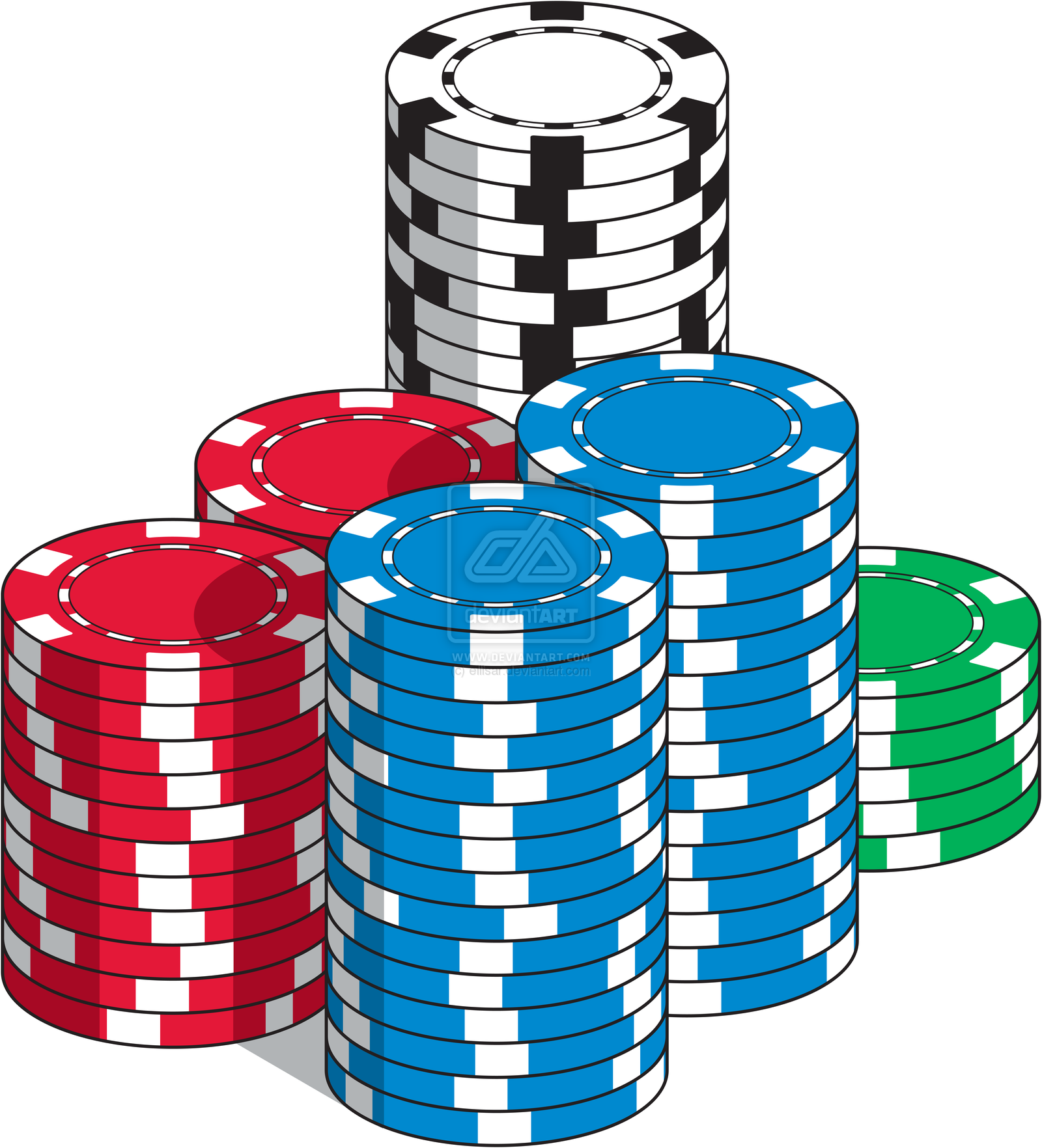 Detail Poker Chip Clipart Nomer 14