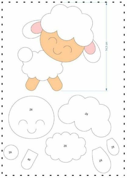 Detail Pola Awan Flanel Nomer 17