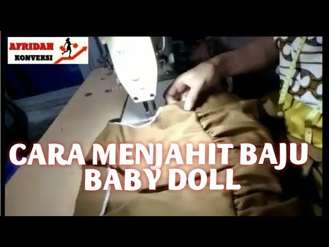 Detail Pola Baby Doll Nomer 42