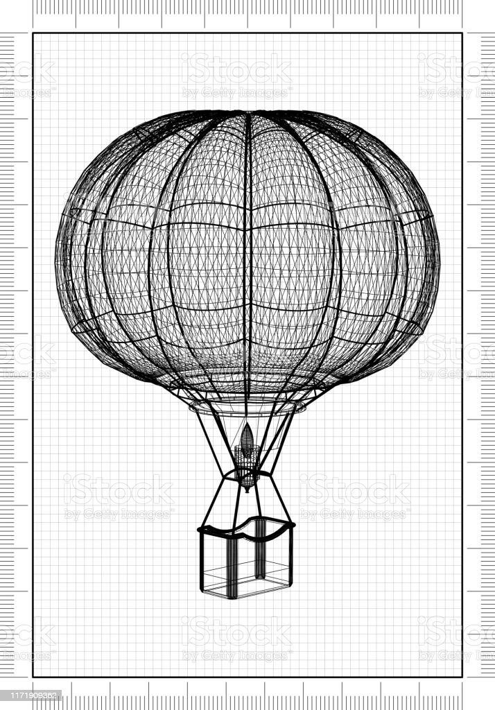 Detail Pola Balon Udara Nomer 7