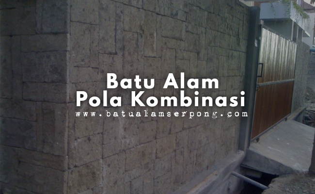 Detail Pola Batu Alam Nomer 21