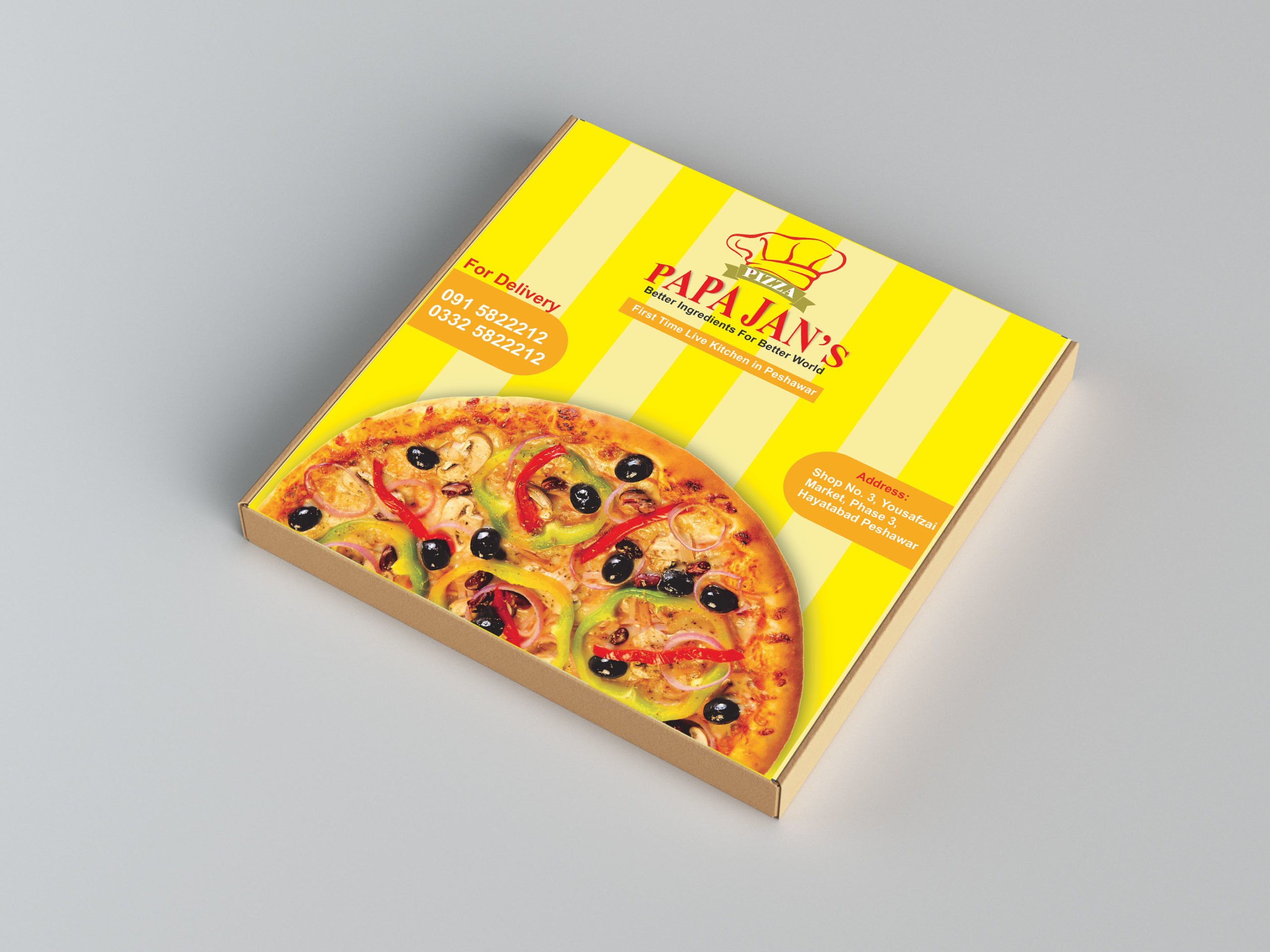 Detail Pola Box Pizza Nomer 36