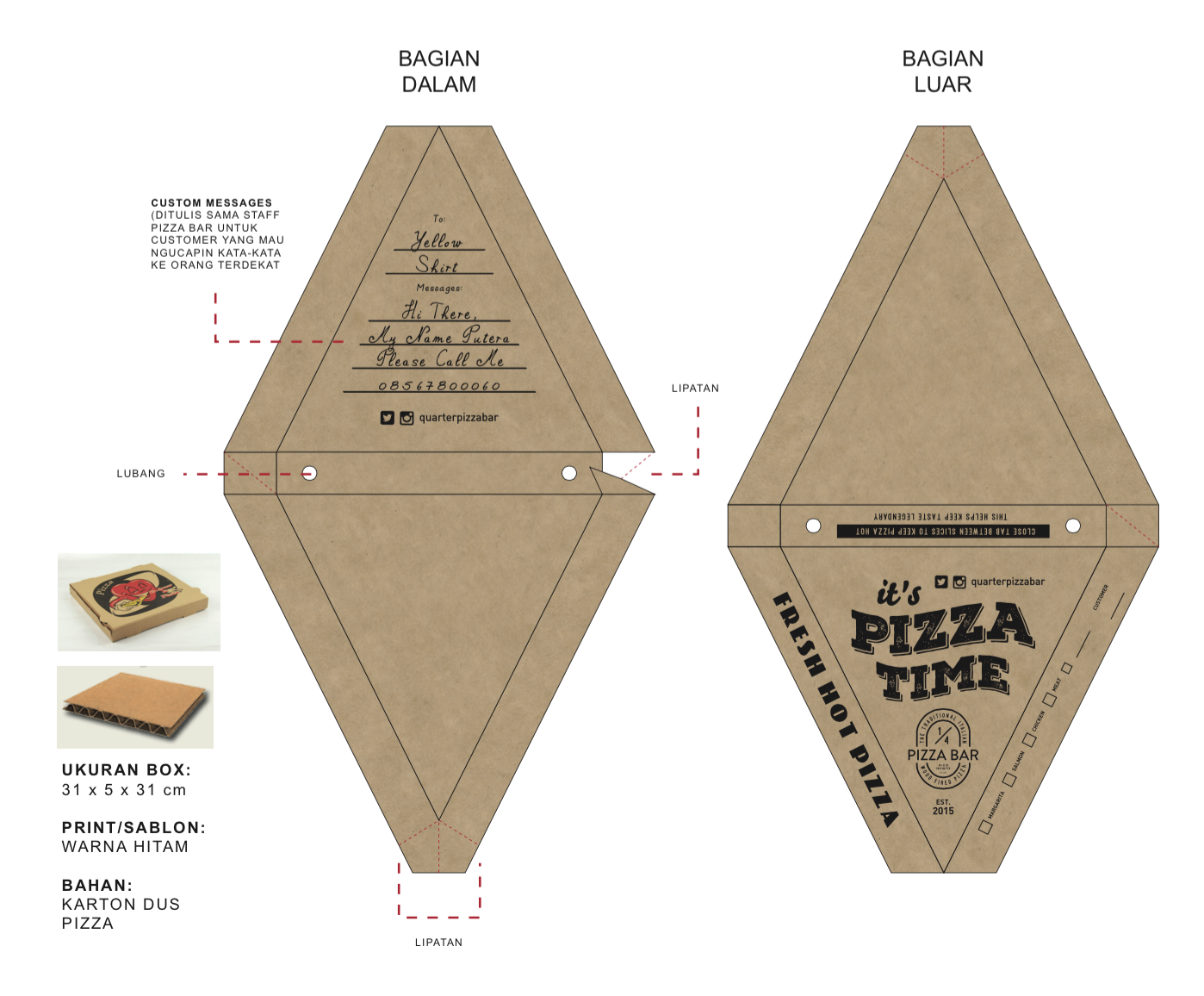 Detail Pola Box Pizza Nomer 5